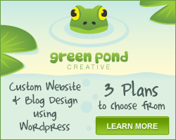 Custom Website & Blog Design - Green Pond Creative